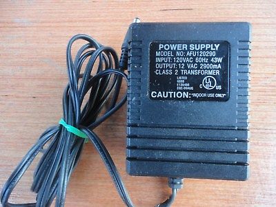 New AULT Power Supply AFU120290 12VAC 2900mA Class 2 Power supply ac adaptor